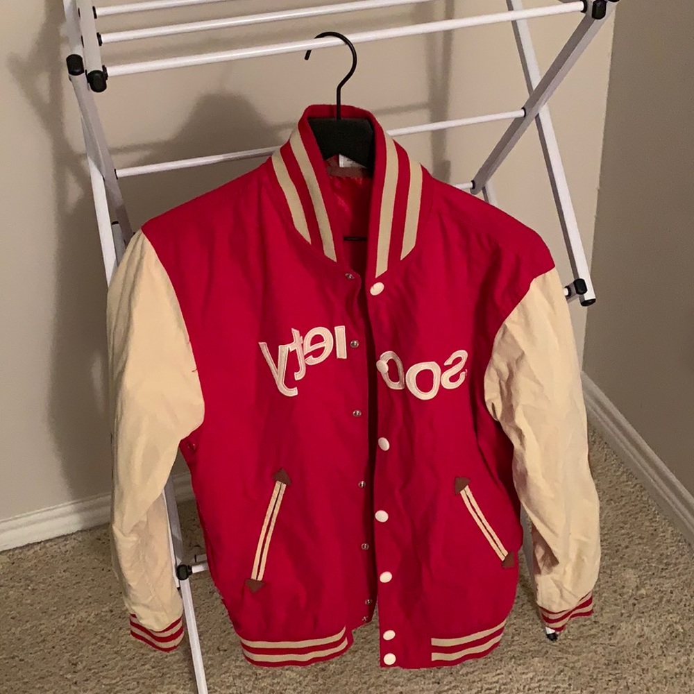 Society Letterman style jacket